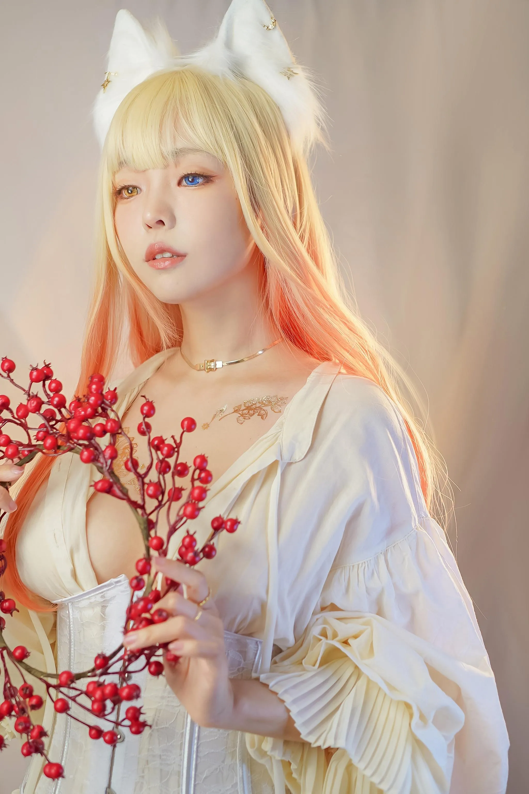 ElyEE子 – NO.77 Original Witch  Cat魔女與貓-Odd-eyed cat __ [41P]插图6